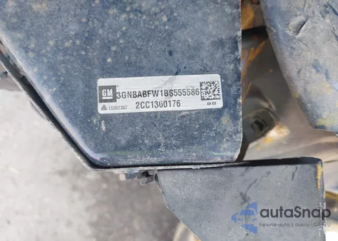 2011 Chevrolet Hhr Lt from USA, damaged, VIN 3GNBABFW1BS555586